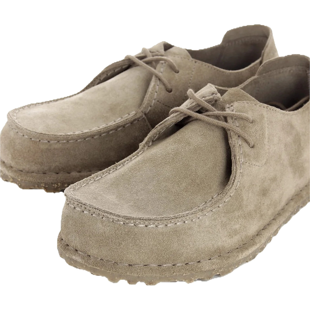 Stivaletti Birkenstock Utti Lace S Gray Taupe, Suede Leather – foto 4