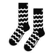 Wobbly Stripe Sock Happy Socks nero
