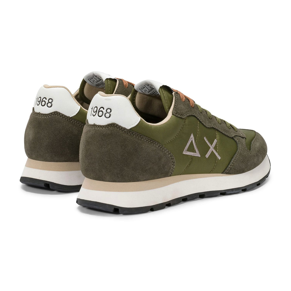 Sneakers Sun68 Tom Solid Militare, vista 3