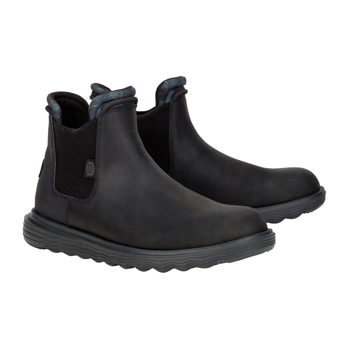 Stivaletti Hey Dude Branson Classic Black, vista 2