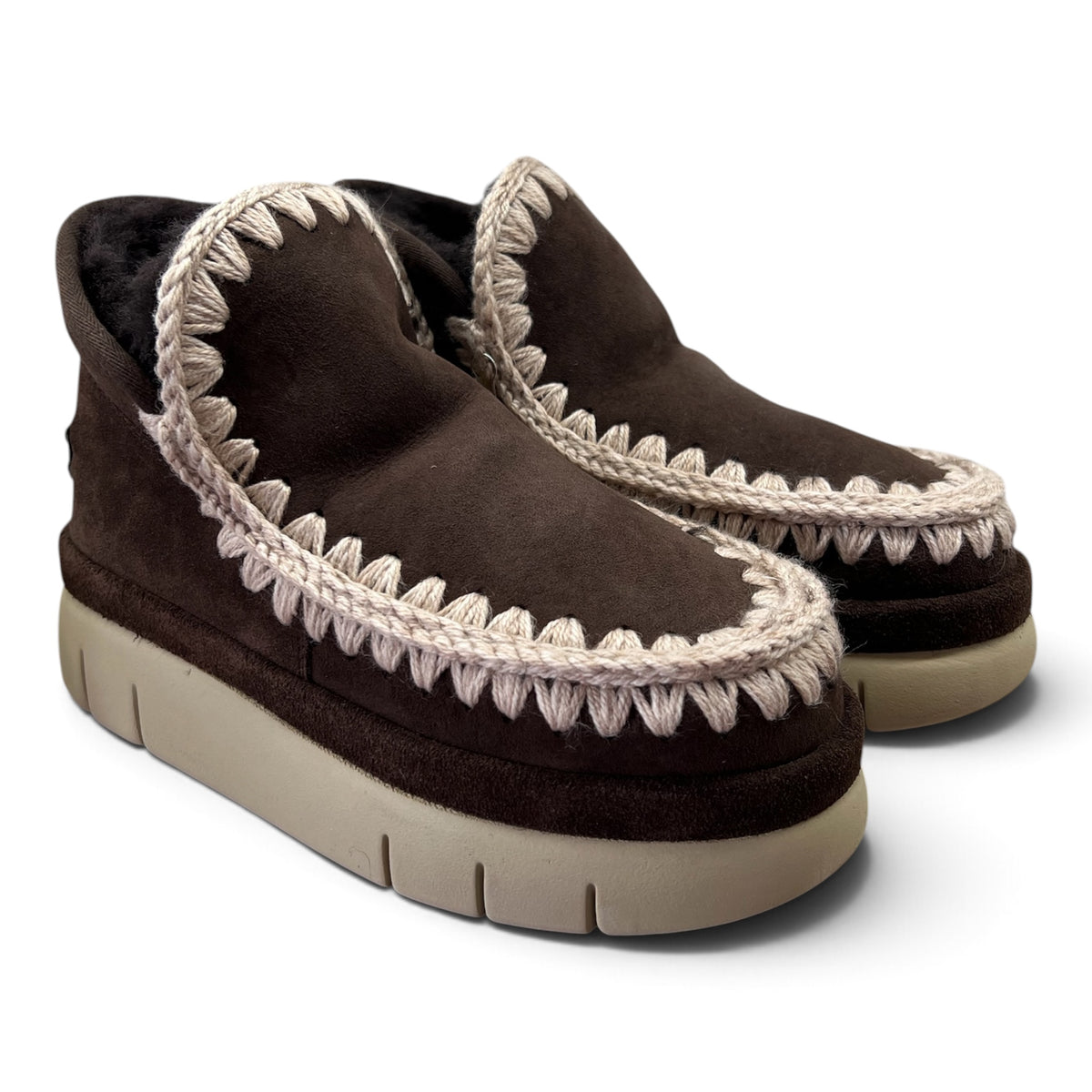 Bounce Welt Sneaker Suede Mocha