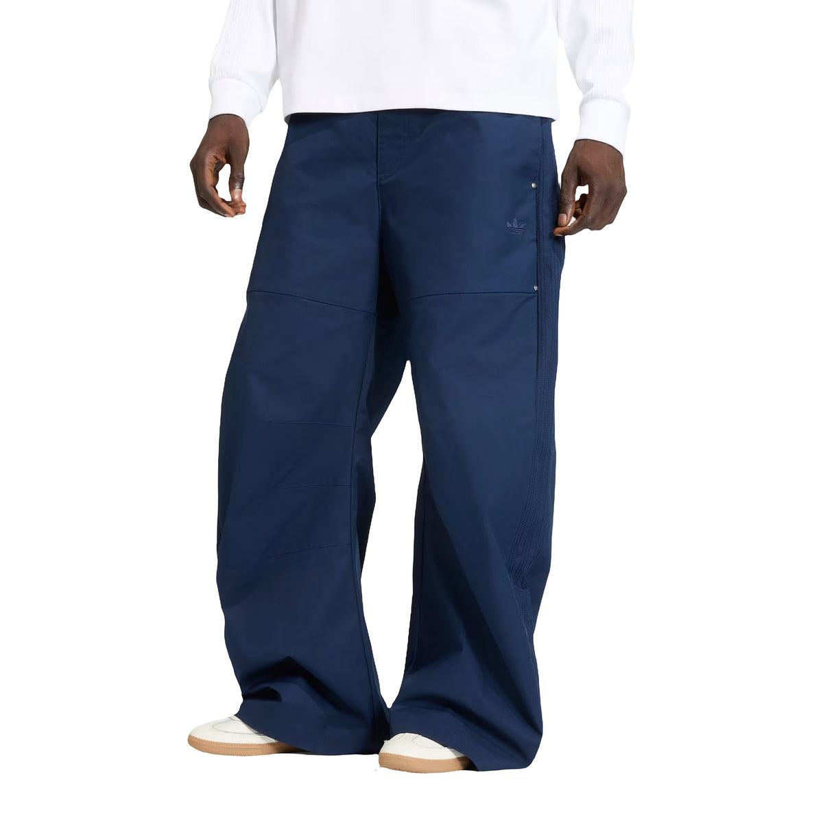 Pantaloni Adidas Baggy Pant Ess W PNT, vista 2