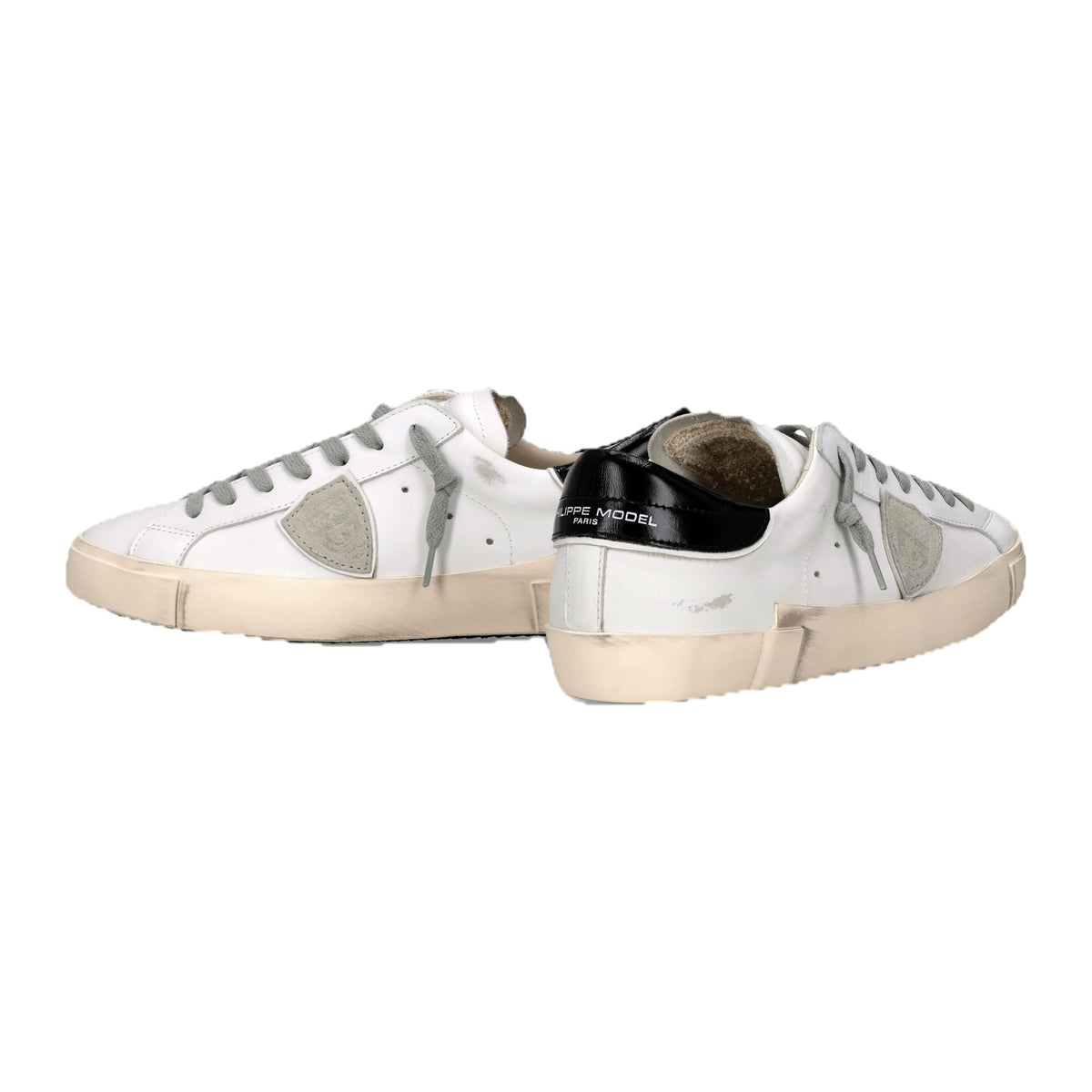 Sneakers Philippe Model Prsx Uomo, Bianco Nero – foto 5