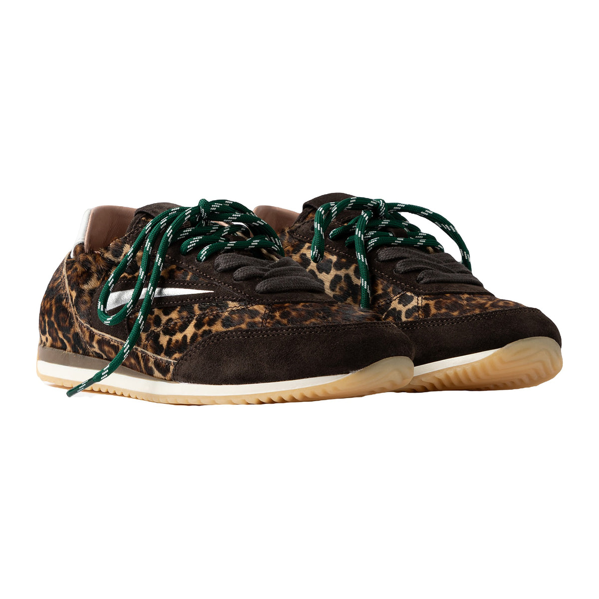 Sneakers DATE Athleta Ballet Pony Leopard, vista 2