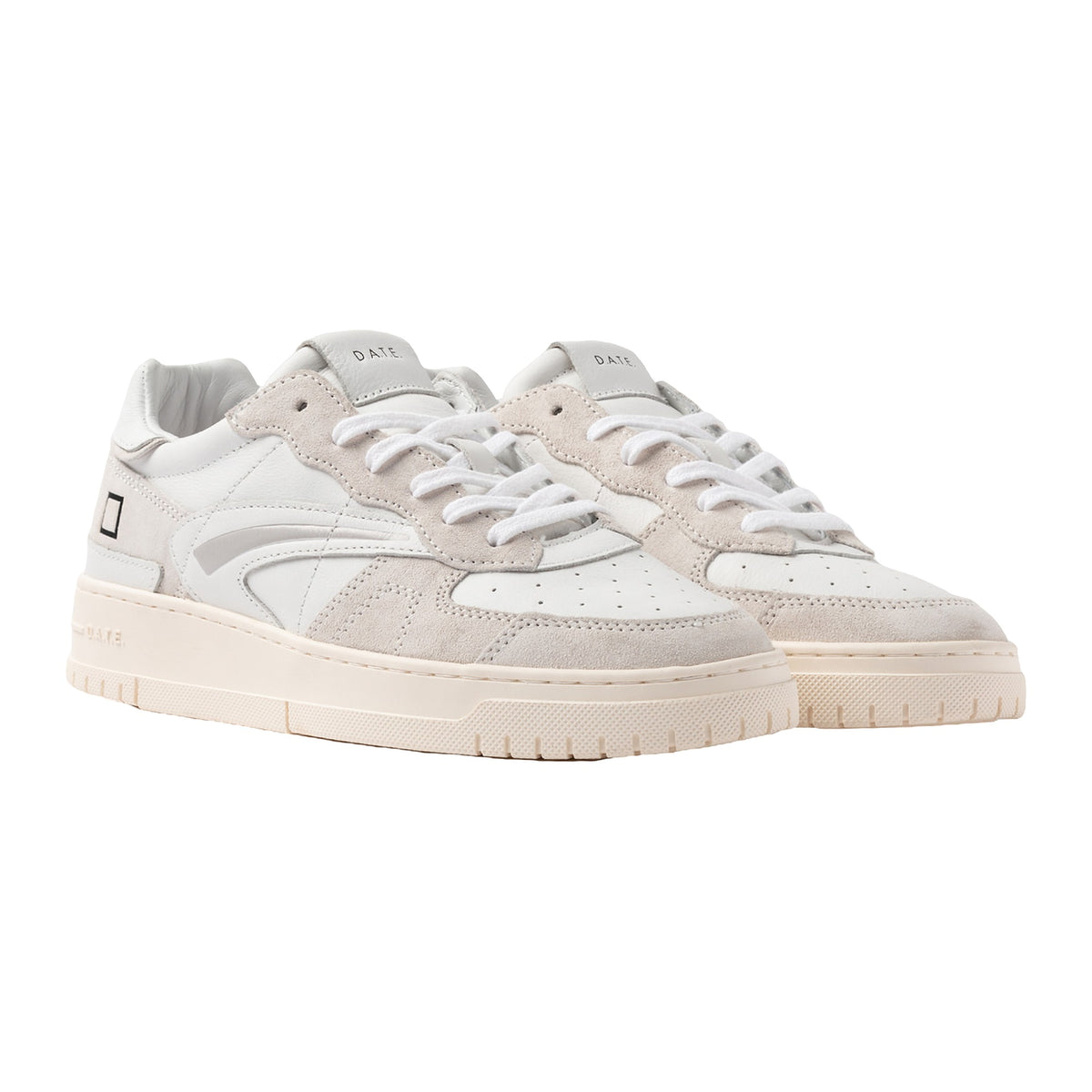Sneakers DATE Torneo Pure Basic White, vista 2