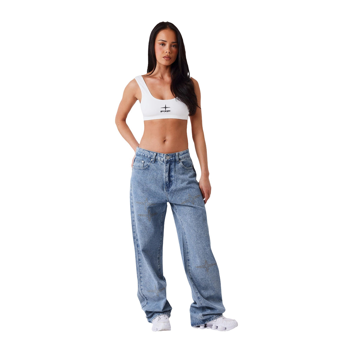 Jeans Project X Paris Jean Flow Con Borchie Polaris