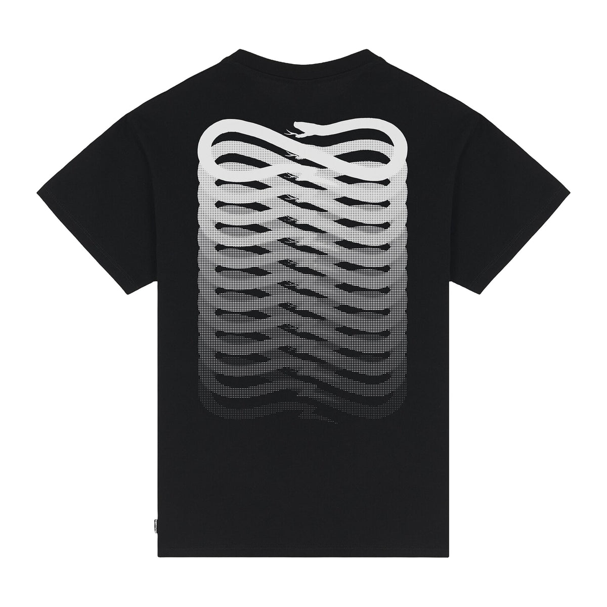 T-SHIRT M/M 100% COTTONE RIBS NERO