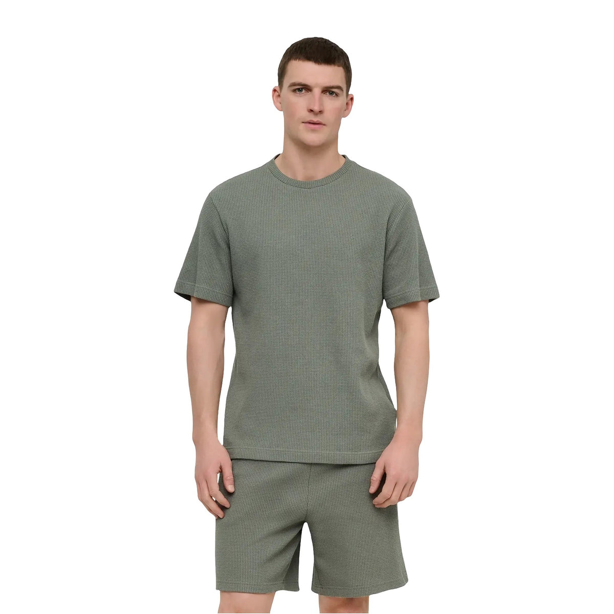 T-Shirt Only&Sons ONSTOBIE REG SS waffle tee NOOS, vista 2