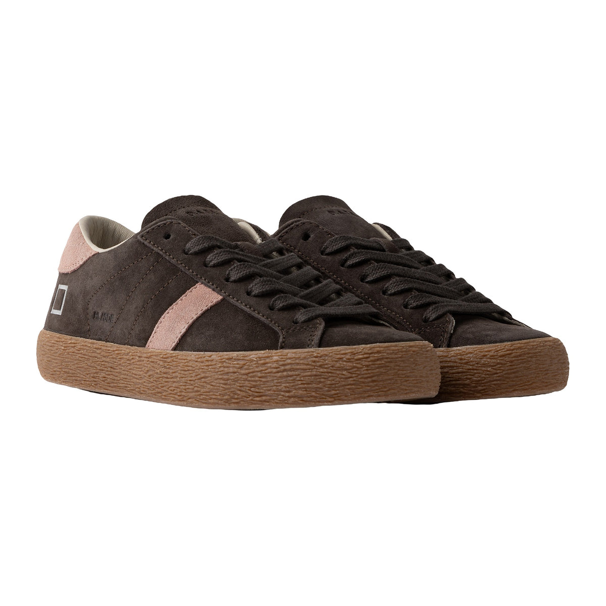 Sneakers DATE Hill LOW Suede Brown, vista 2