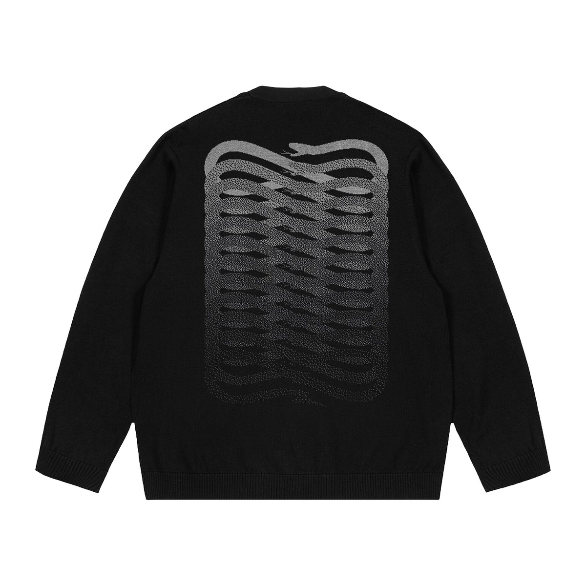 Cardigan Propaganda Ribs black