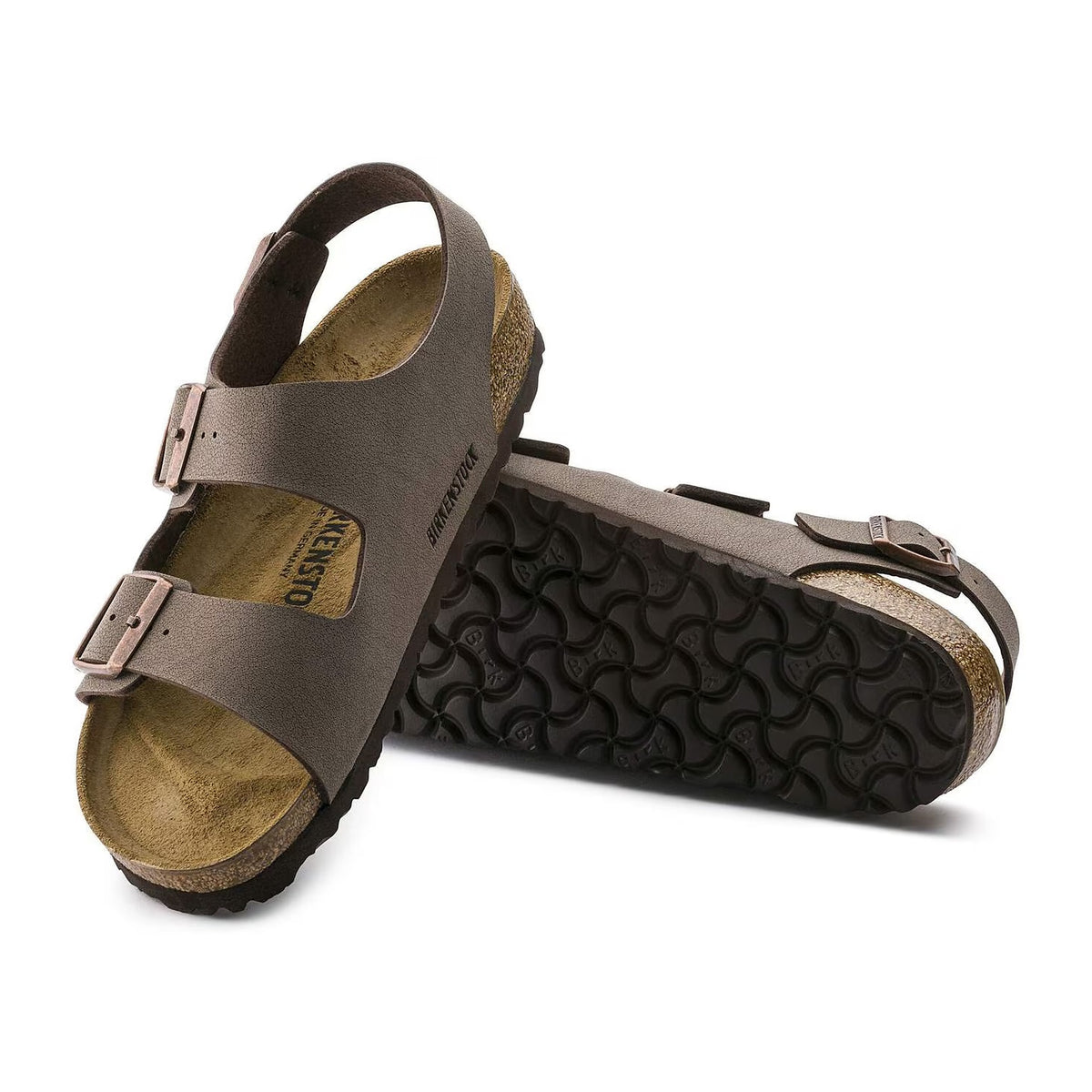 Sandali Birkenstock Milano Mocca, Birko-Flor Nubuck – foto 3