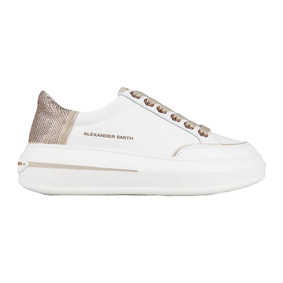 Sneakers Alexander Smith Lancaster Woman White Peach