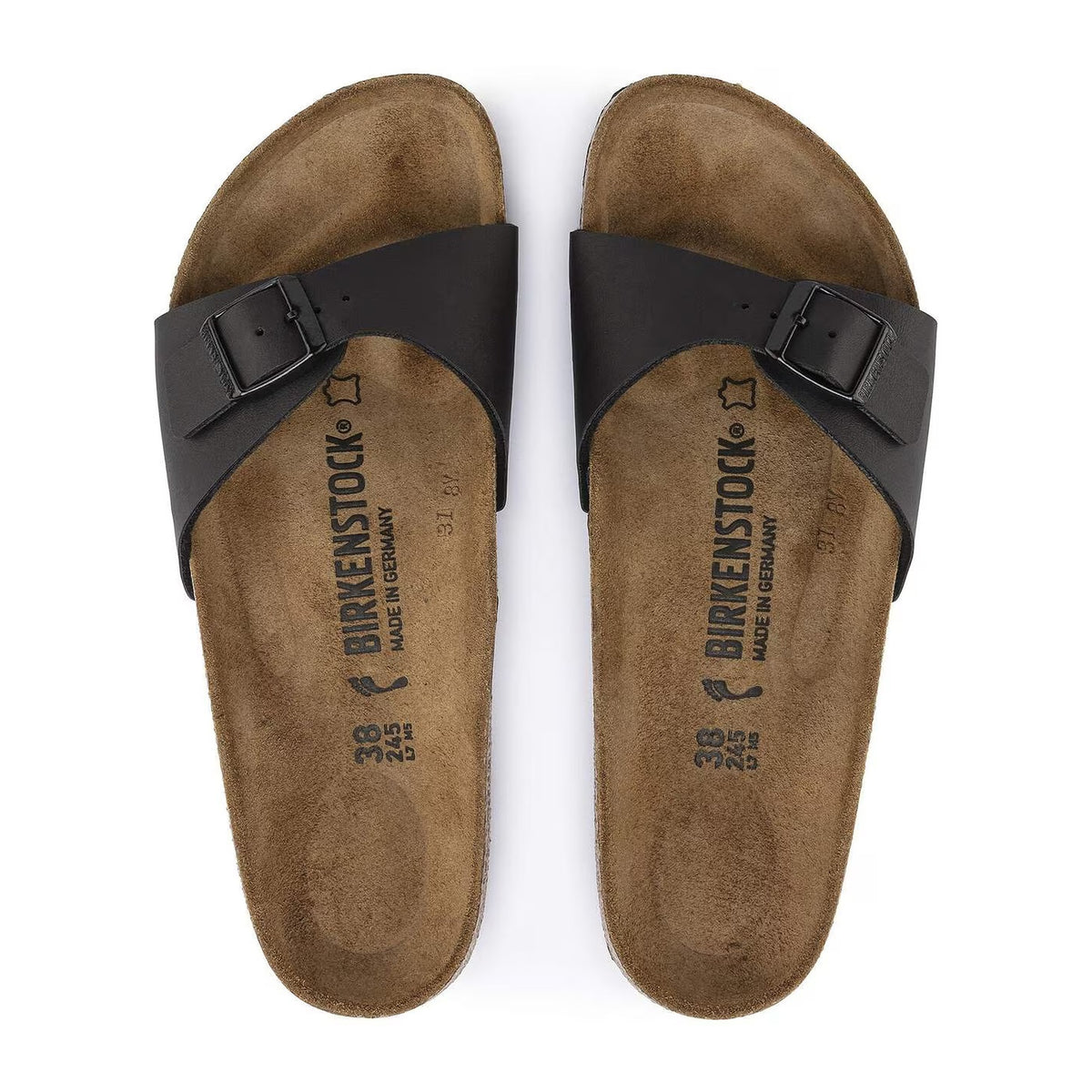Ciabatte Birkenstock Madrid Black, Birko Flor – foto 2