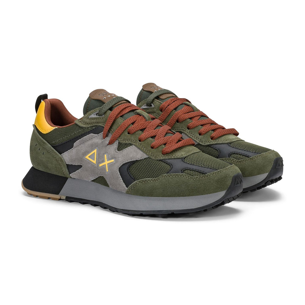 Sneakers Sun68 Jaki Outdoor Militare, vista 2