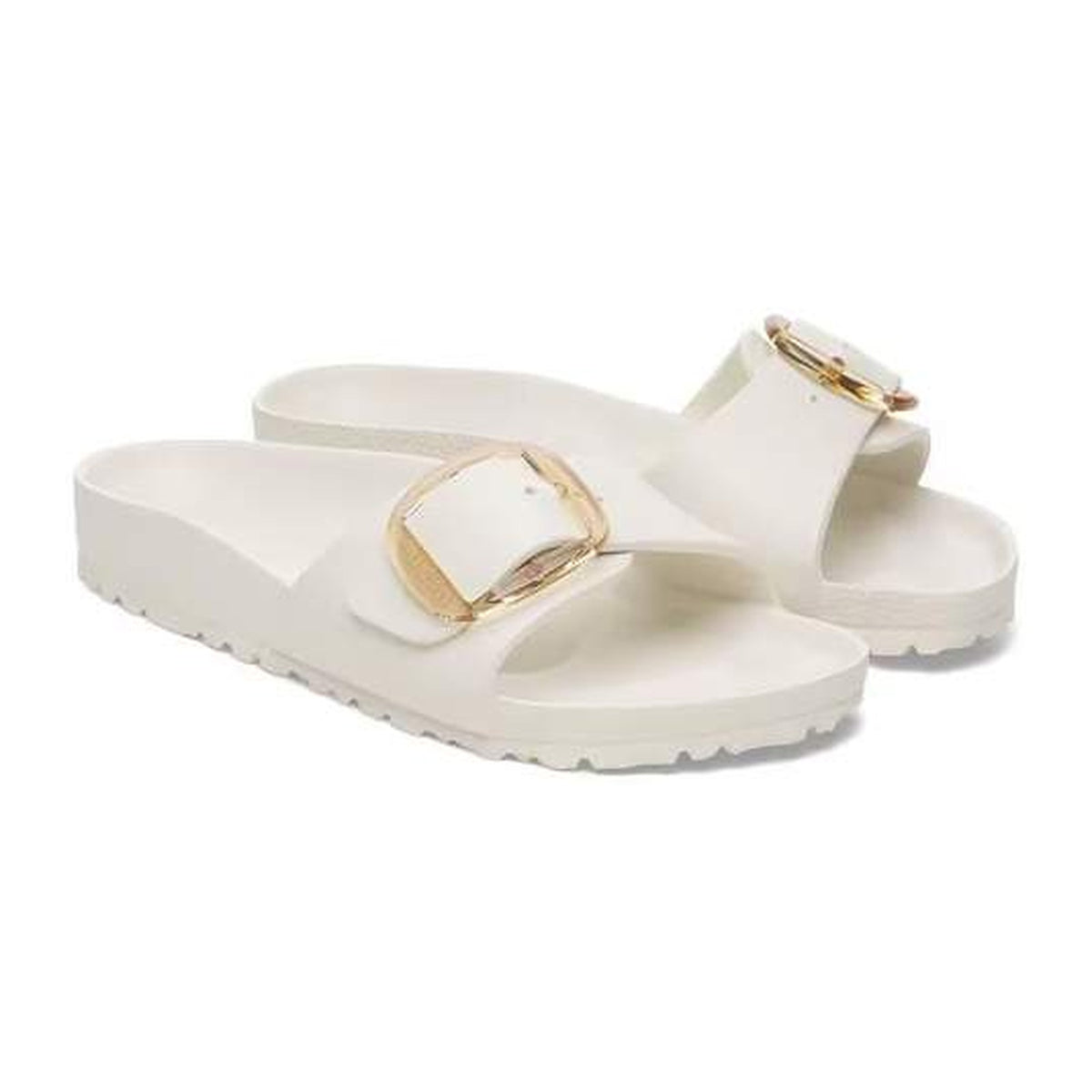 Sandali Bassi Birkenstock Madrid Big Buckle EVA Eggshell, vista 2