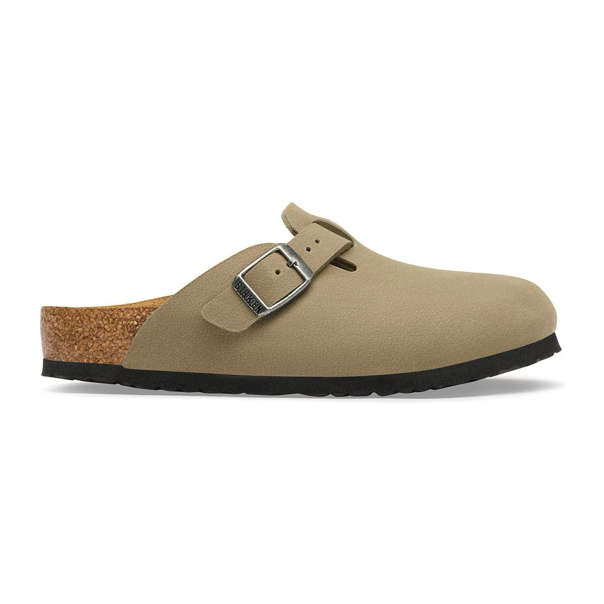 Sabot Birkenstock Boston Kids Faded Khaki, Birkibuc, vista 2