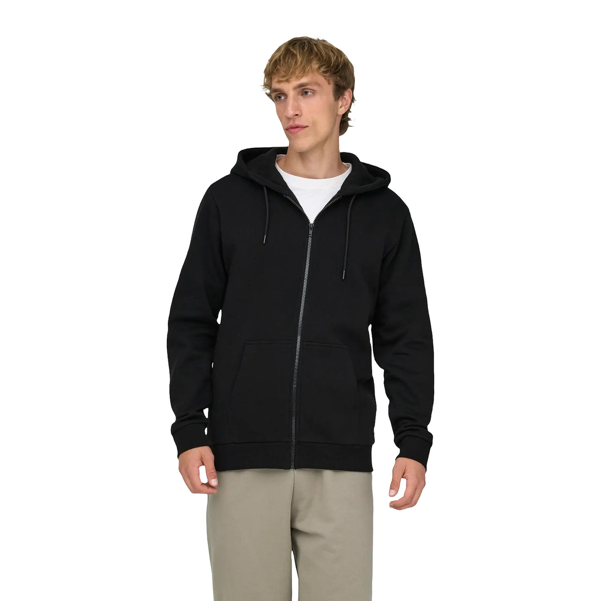Felpe Only&Sons Onsceres ZIP Thr.hoodie Sweat Noos, vista 3