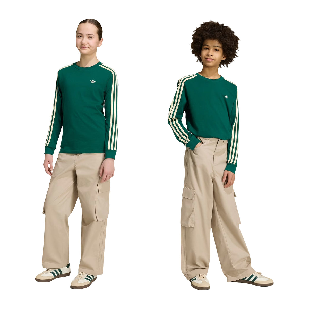 Pantaloni Adidas cargo oversize ripstop, vista 3