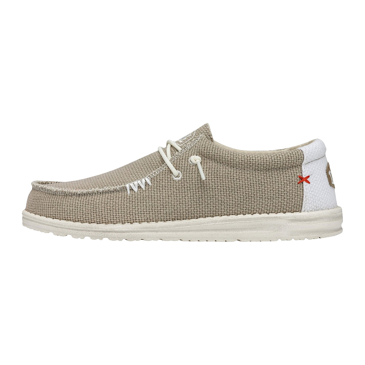 Mocassini Hey Dude Wally Braided Off White