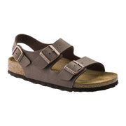 Sandali Birkenstock Milano Mocca, Birko-Flor Nubuck