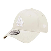 Cappelli New Era Cappellino 9forty Regolabile LA Dodgers League Essential Panna