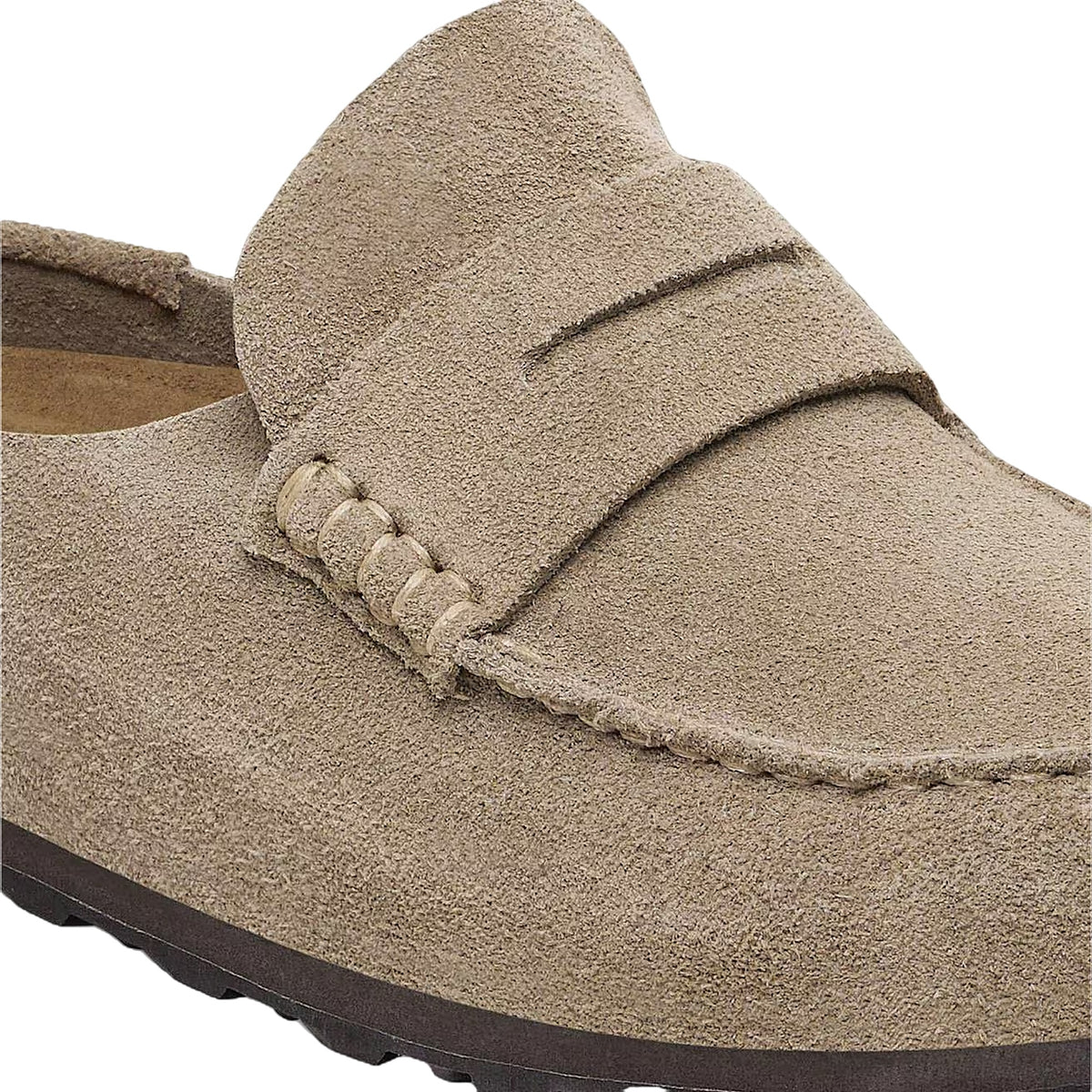 Sandali Birkenstock Naples Wrapped Taupe, Suede Leather – foto 4