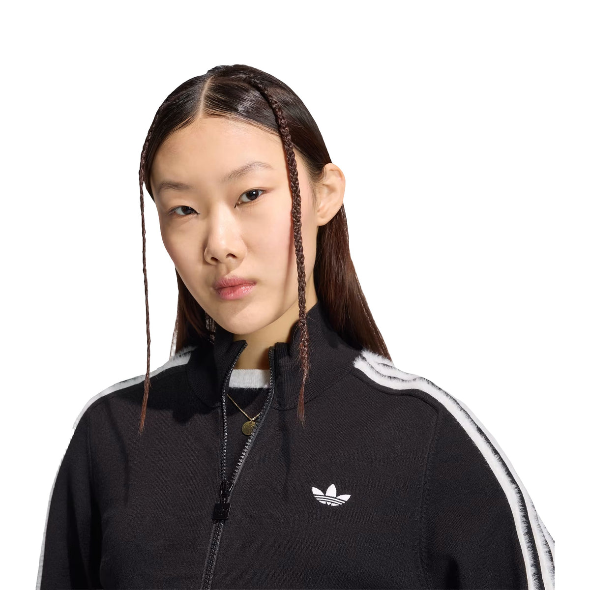 Felpe Adidas Top da allenamento Firebird in tessuto knit, vista 3