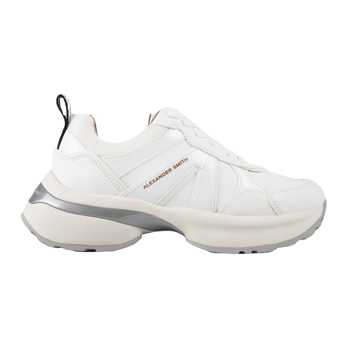 Sneakers Alexander Smith Victoria Total White, vista 2