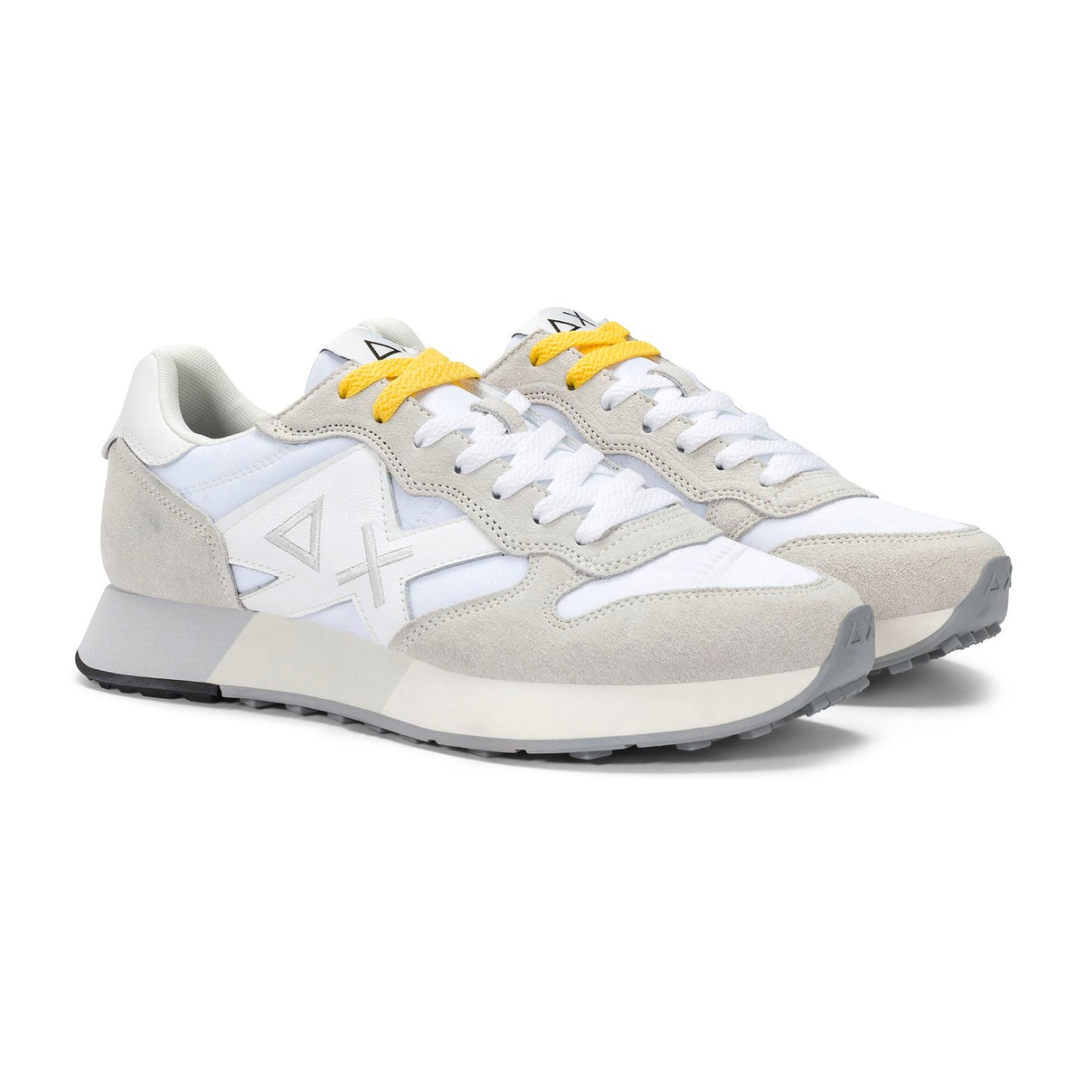 Sneakers Sun68 Jaki 2.0 Bicolor Bianco, vista 2