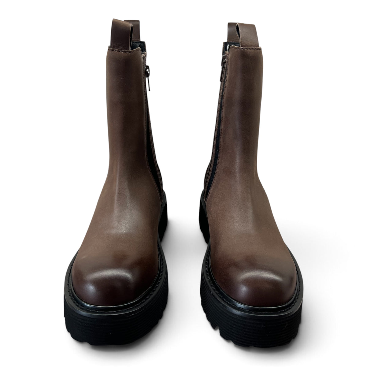 Anfibi Cult Slash 3267 High Beatle W Leather/ Elastic Brown – foto 4