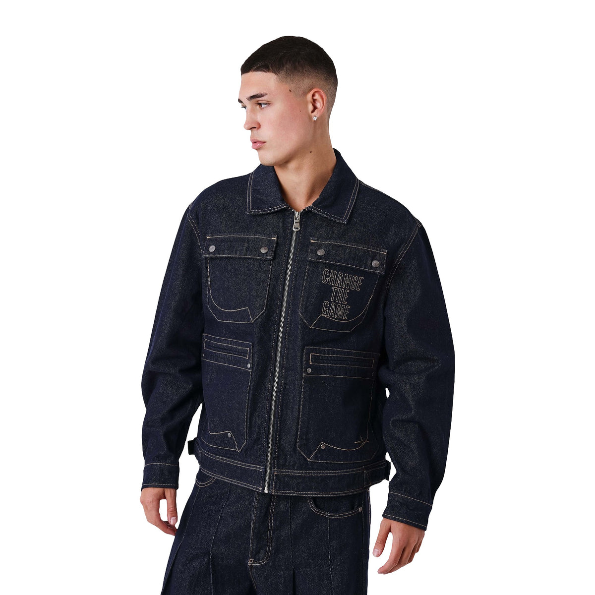 Giacche Project X Paris Giacca In Denim Classy