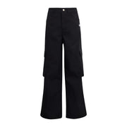 Pantaloni Adidas cargo oversize in ripstop