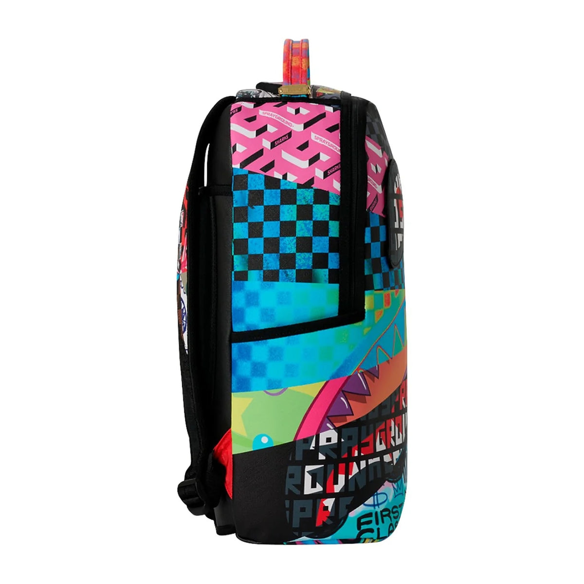 Zaini Sprayground Removable Eyes Sunburst Backpack, vista 4