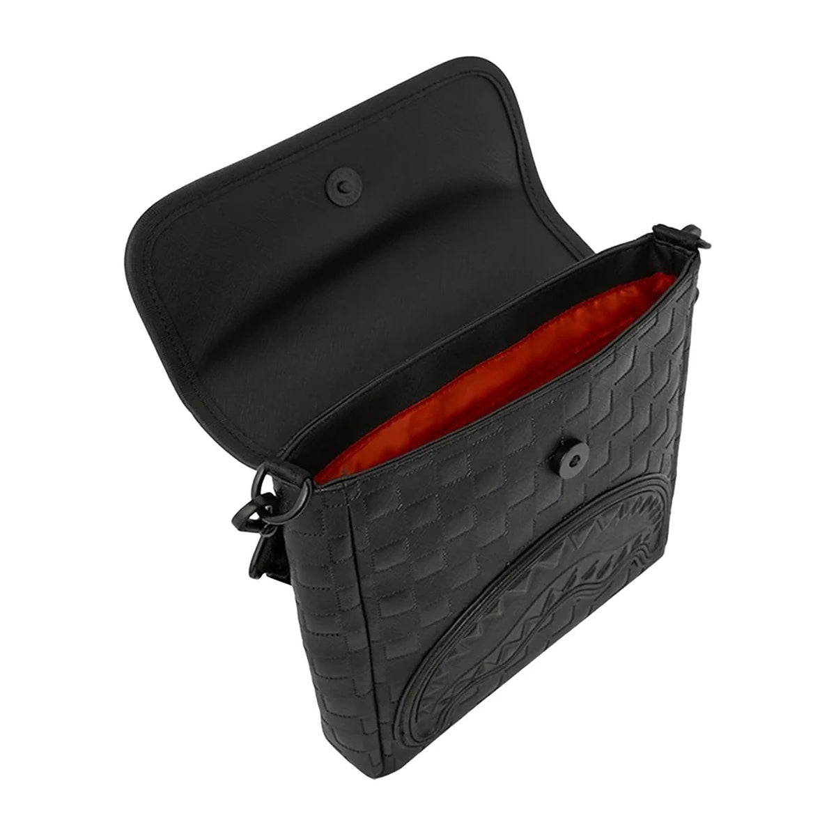 Marsupi Sprayground Raised Check Messenger Sling, vista 2