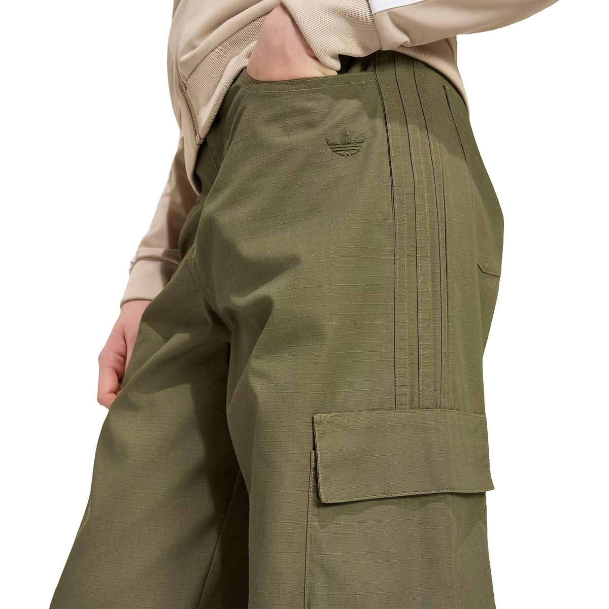 Pantaloni cargo oversize ripstop, vista 2