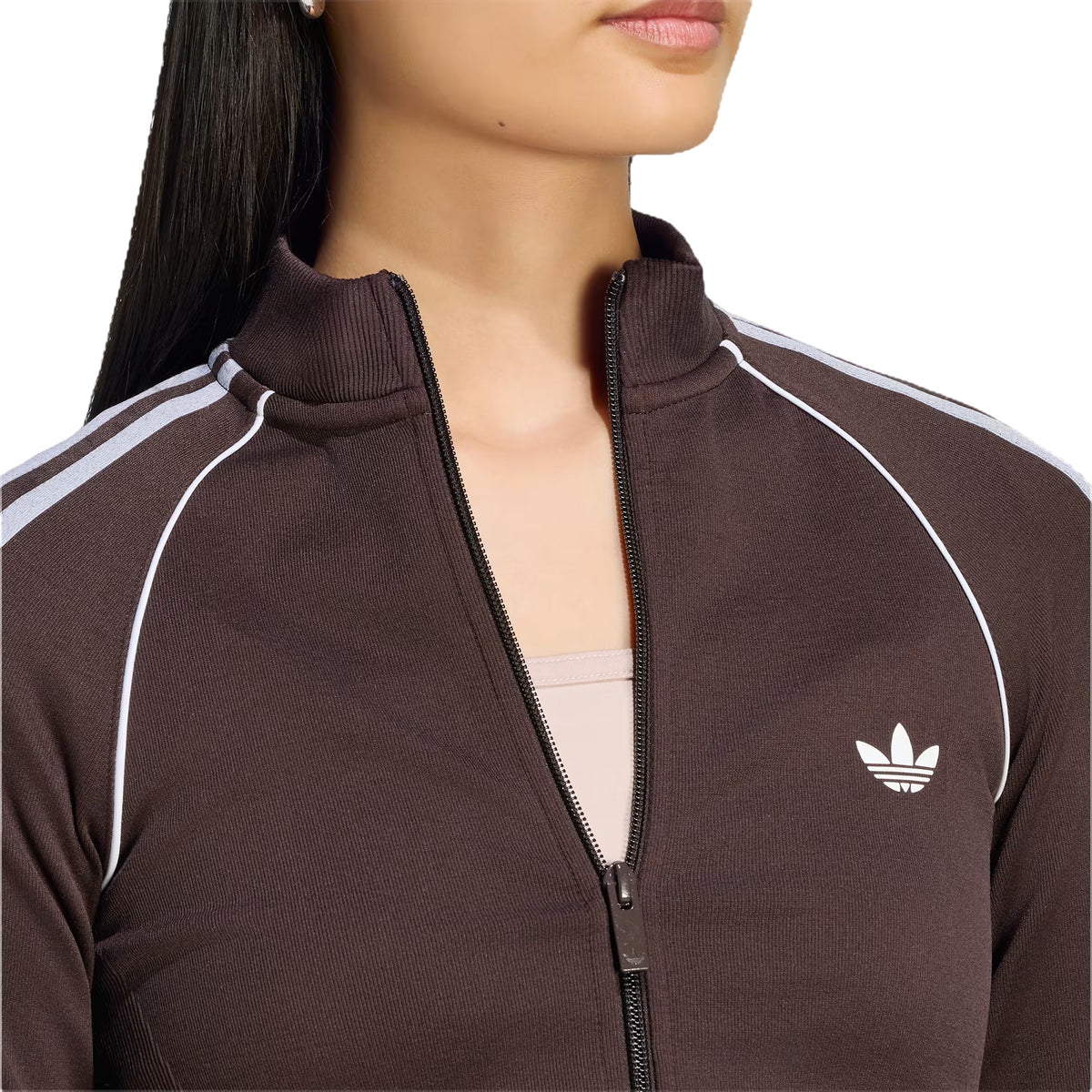 Felpe Adidas Track TOP Essentials 3 Stripes Seamless, vista 2