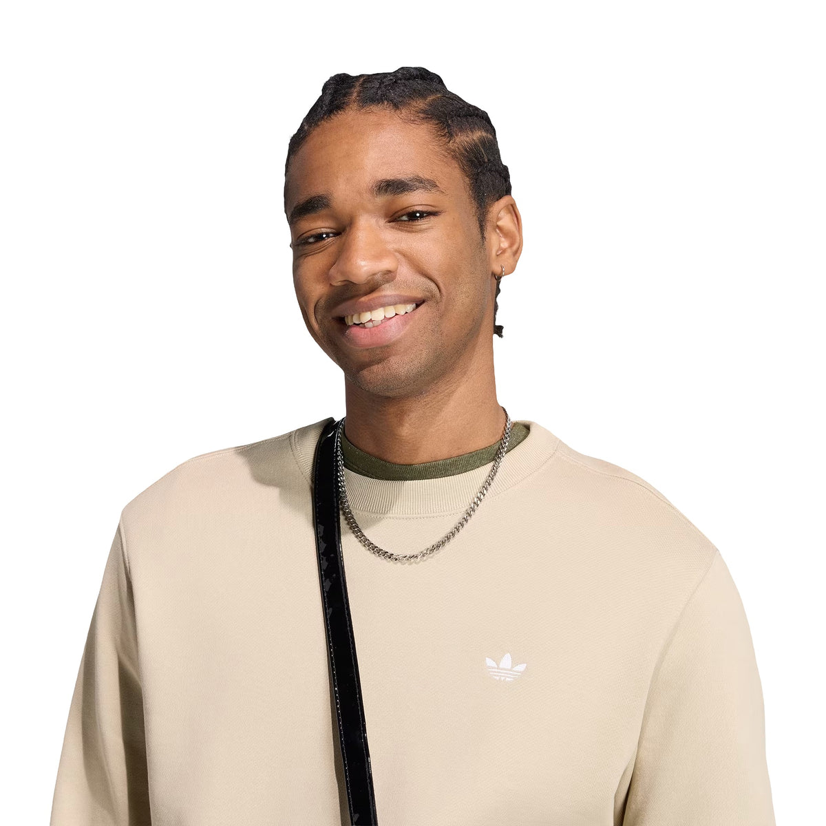 Felpe Adidas ESS Crew FT M, vista 2