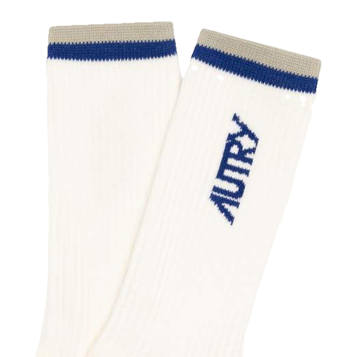 Calze Autry Socks Main Unic Cream/Bku, vista 2