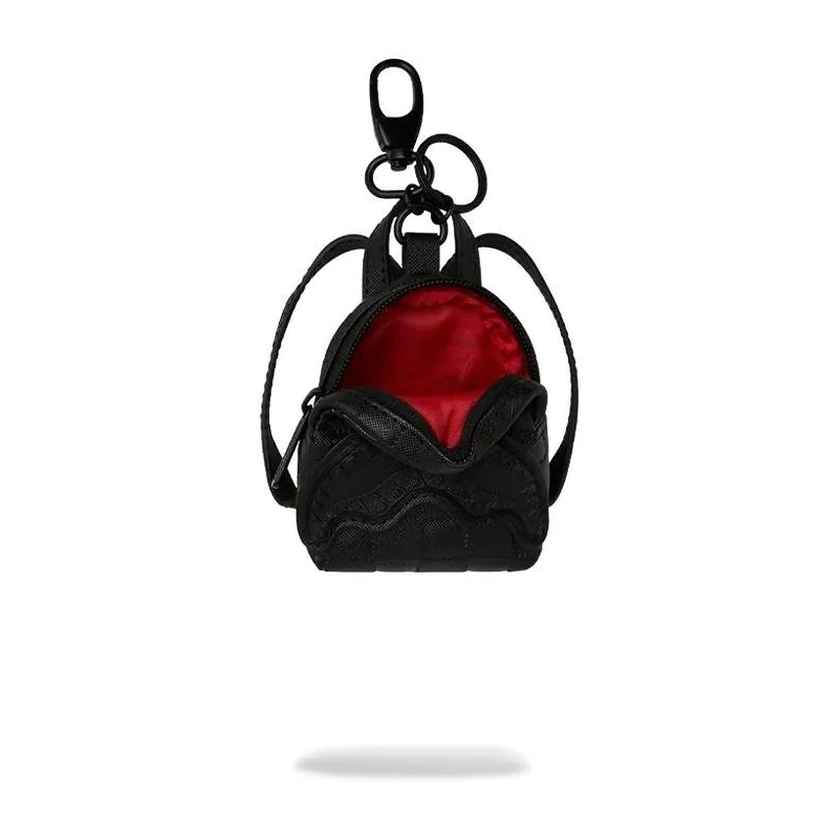 Portachiavi Sprayground Raised Check Backpack Keychain, vista 2