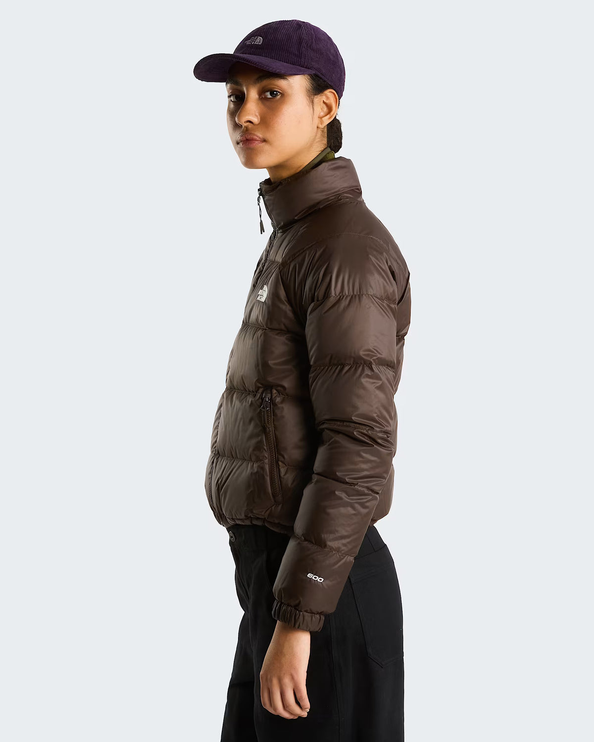 The North Face  W Hydren Dwn Hoodie Piumino Donna Corto Nero