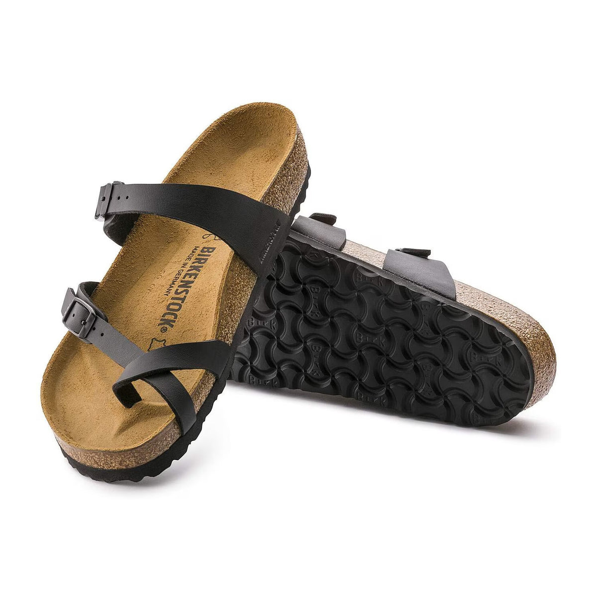 Sandali Birkenstock Mayari Black, Birko Flor – foto 3