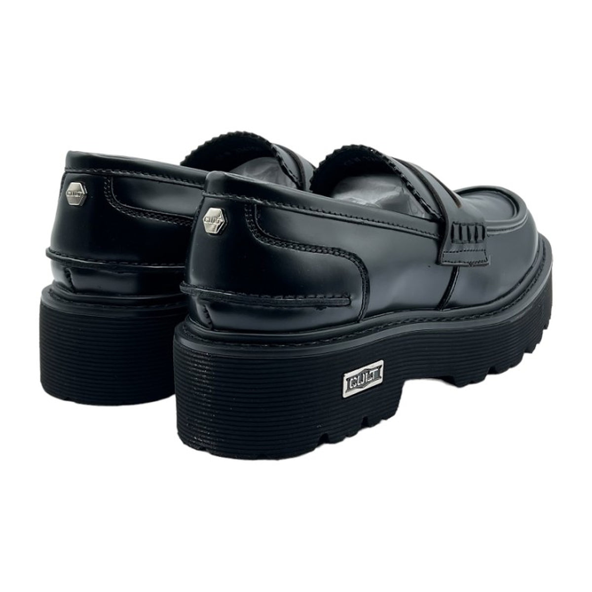 Ballerine e Mocassini Cult Slash 3947 Low W Brushed Leather Black – foto 3