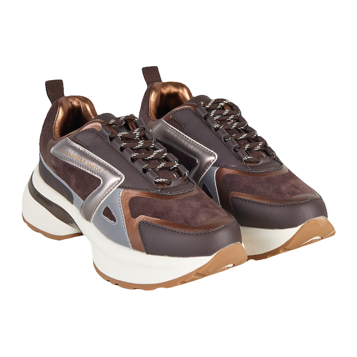 Sneakers Alexander Smith Shard Woman brown bronze – foto 2