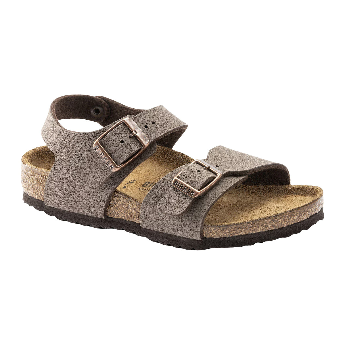 Sandali Birkenstock New York Kids Mocha, Birkibuc