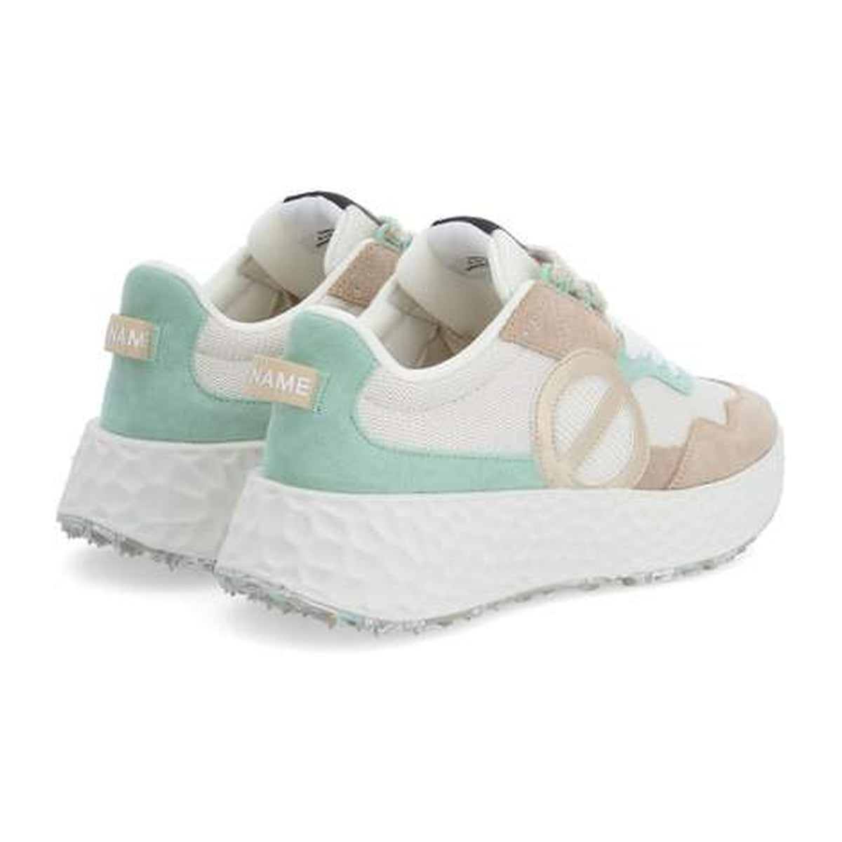 Sneakers No Name Carter Jogger Sand/Dove/Mint, vista 3