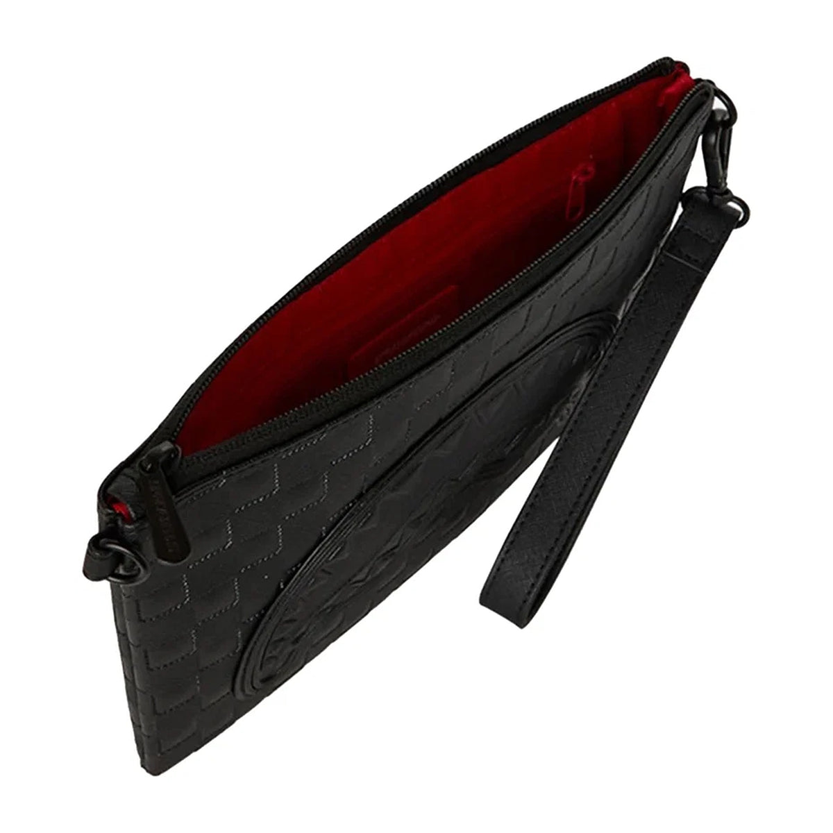 Pochette Sprayground Raised Check Crossover Clutch, vista 2
