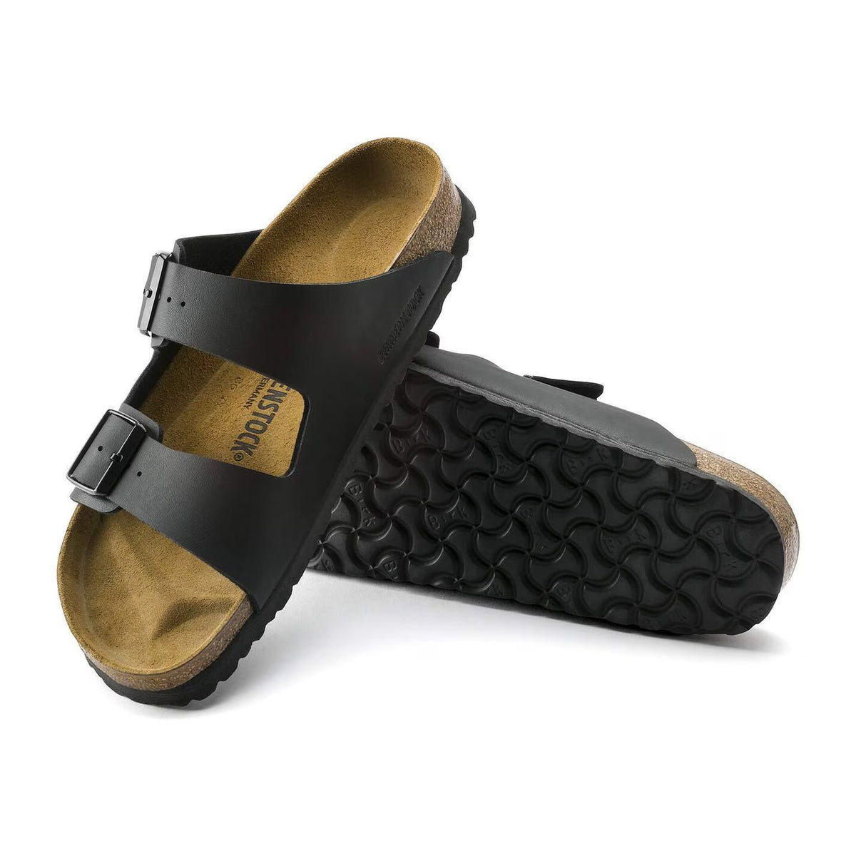 Ciabatte Birkenstock Arizona Regular Fit Black, Birko Flor – foto 3