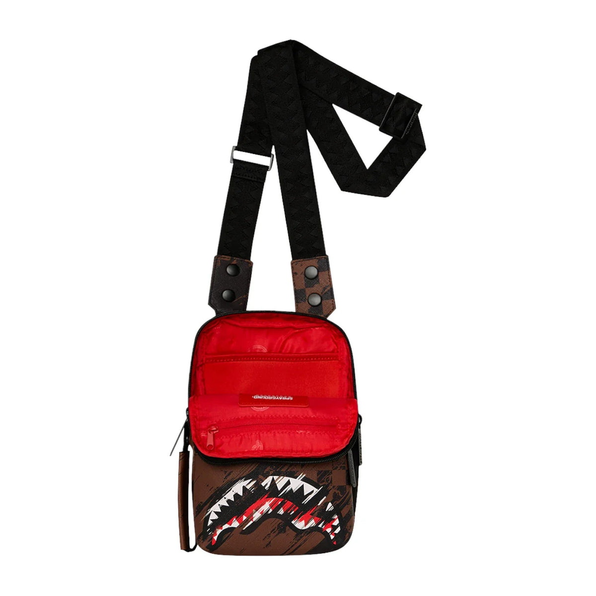 Marsupi Sprayground Smeared Grunge OG Sling, vista 2