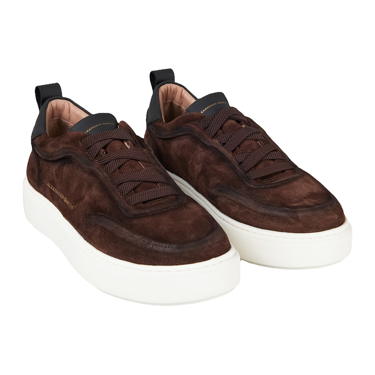 Sneakers Alexander Smith York Man Dark Brown, vista 2