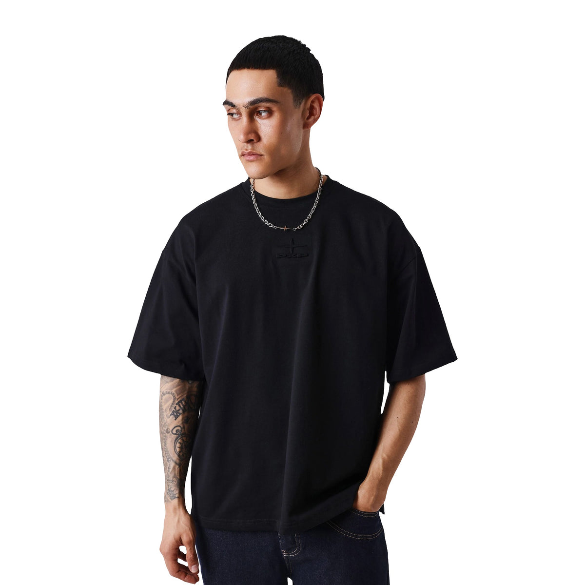 T-Shirt Project X Paris con motivo a rilievo, vista 5